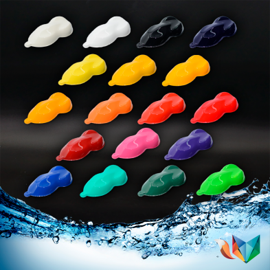 Airbrushfarben Opak H2O - Custom Creative