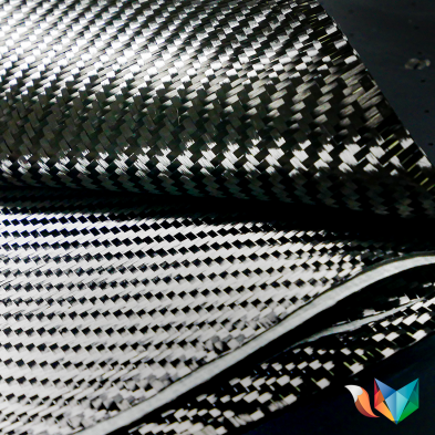 Tejido de Fibra de Carbono 3K Sarga 2x2 de 160gr/m2 - ancho 1000mm