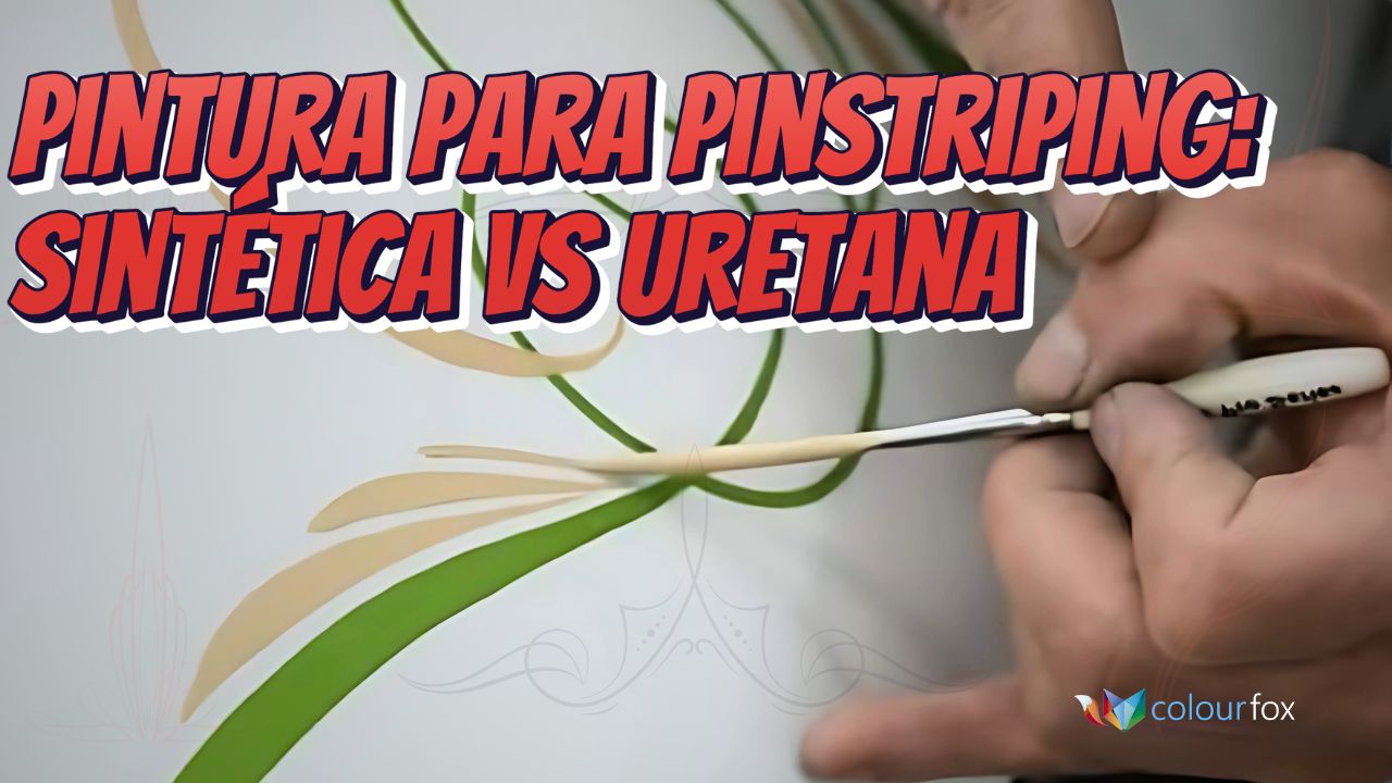 Pintura para Pinstriping: sintética vs. uretana