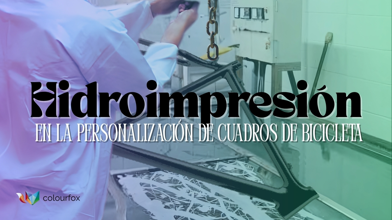 La hidroimpresión en la personalización de cuadros de bicicleta