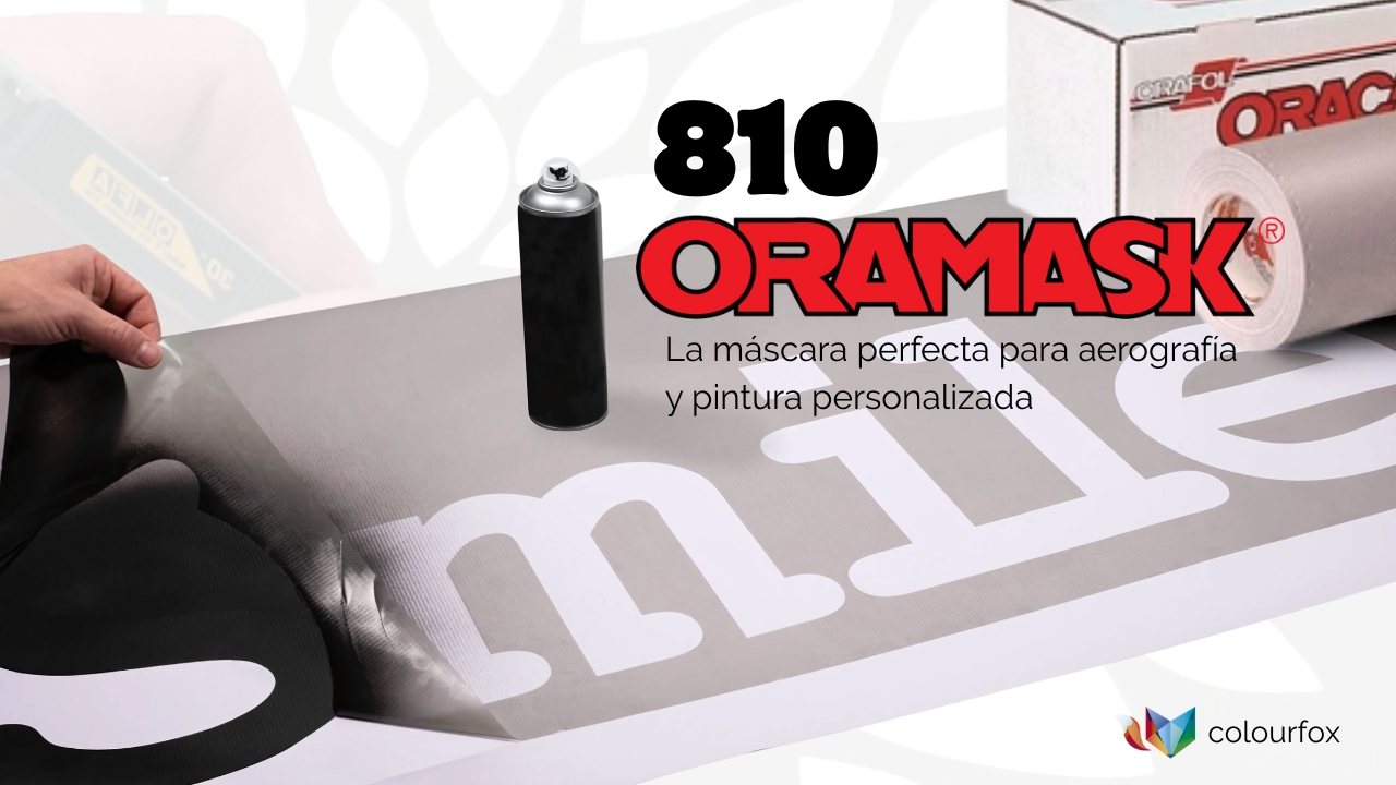 Oramask 810: La máscara adhesiva ideal para aerografía y pintura personalizada.
