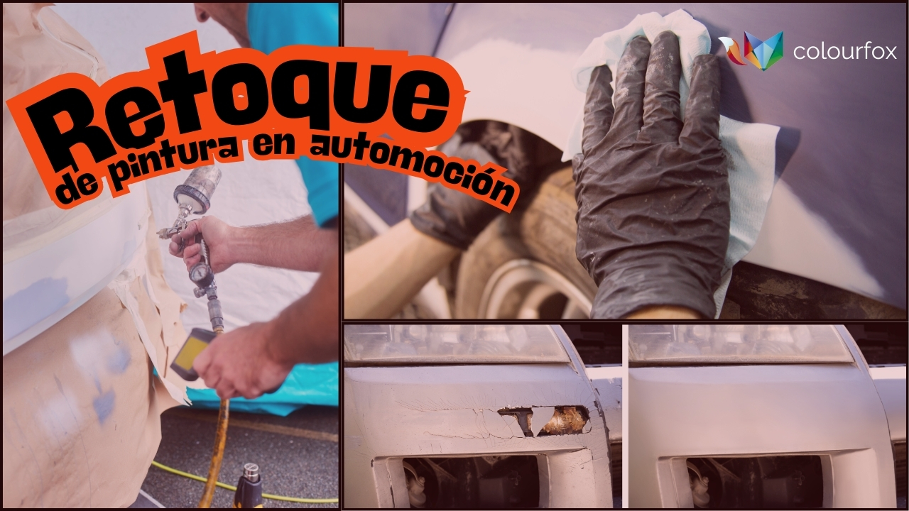 Retoque de pintura en automoción en 7 pasos