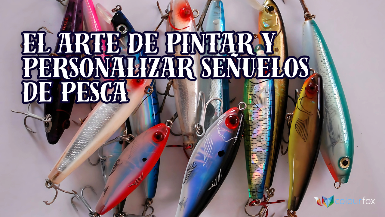 El arte de pintar y personalizar señuelos de pesca